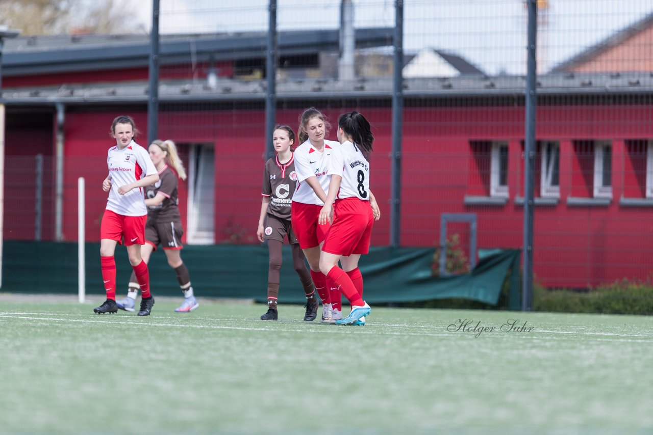 Bild 289 - wBJ St. Pauli - Walddoerfer : Ergebnis: 1:11